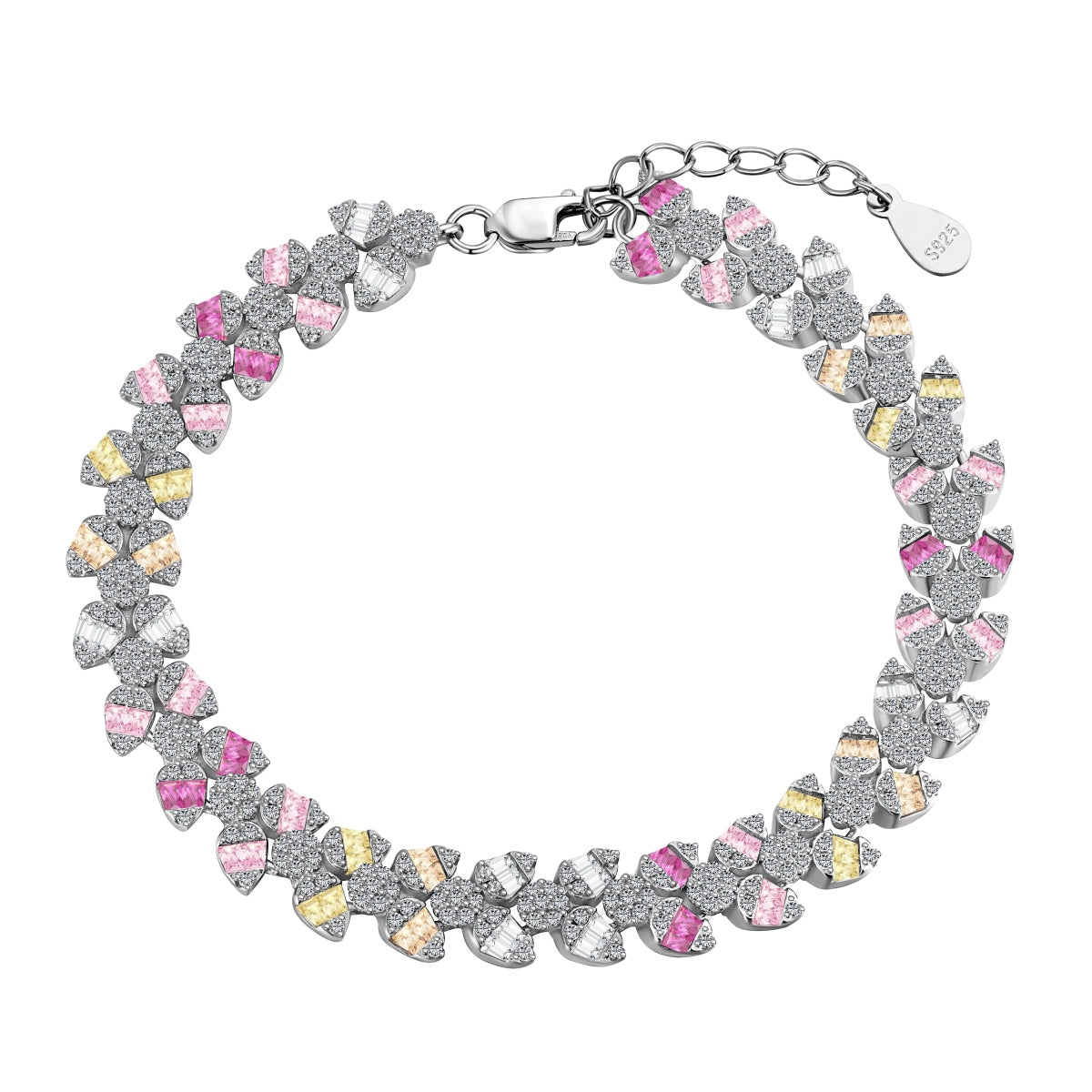 [Perla Lux]Dainty Exquisite Flower Shape Daily Bracelet