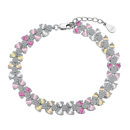 [Perla Lux]Dainty Exquisite Flower Shape Daily Bracelet