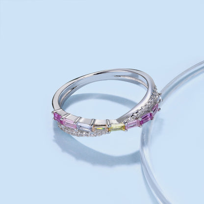 [Perla Lux]Energetic Elegant Radiant Cut Party Ring