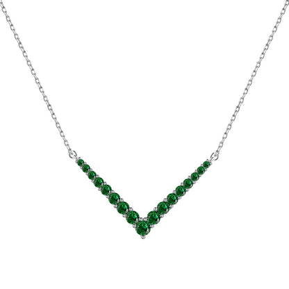 [Perla Lux]Ornate Round Cut Necklace