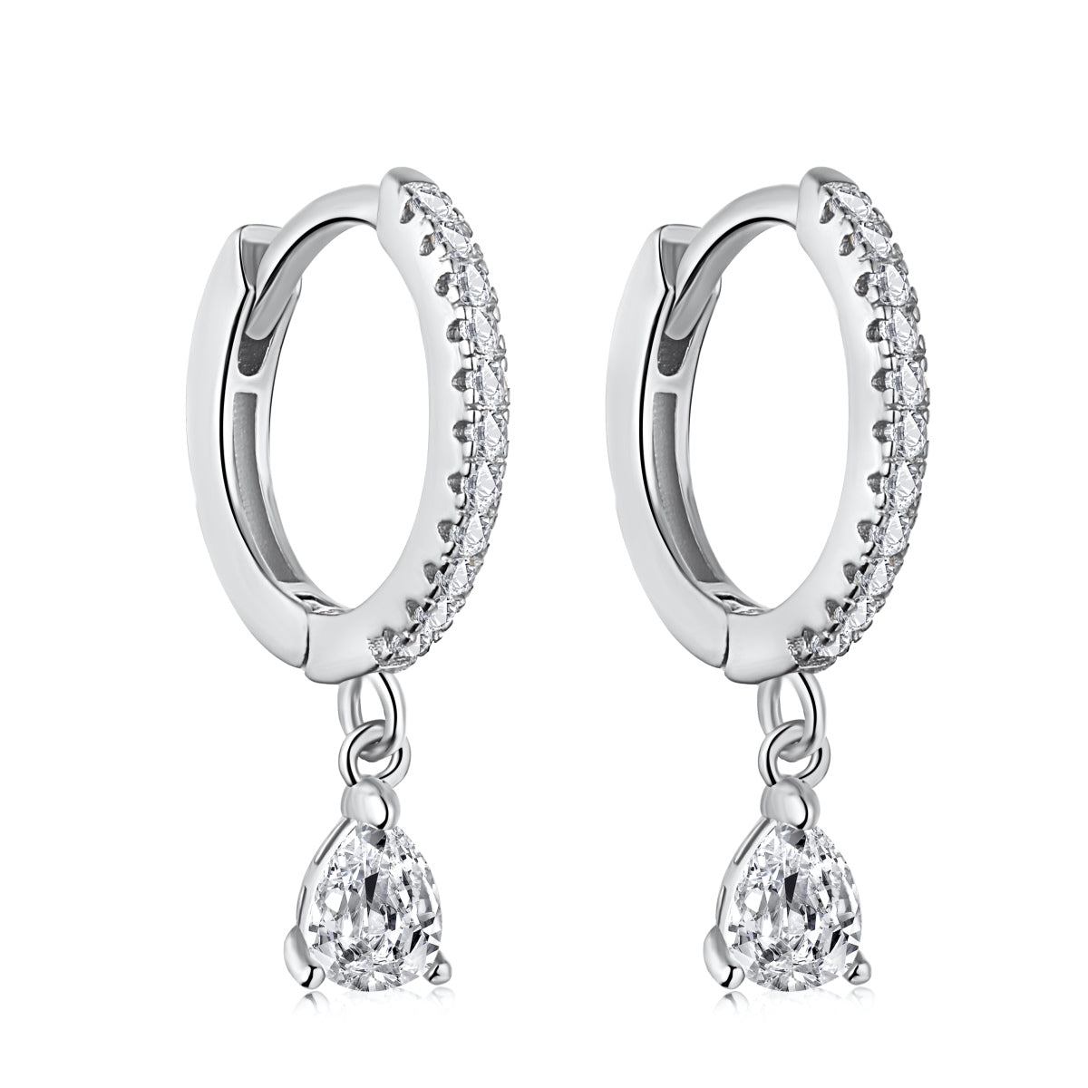 [Perla Lux]Luxurious Geometric Drop Earrings