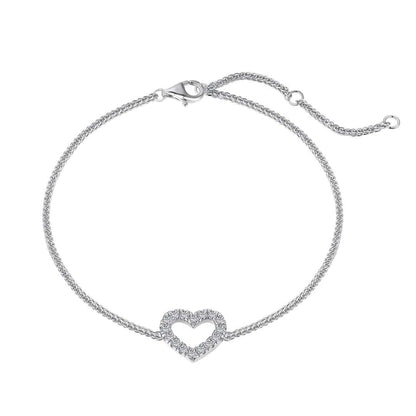[Perla Lux]Heart Shape Lover Bracelet