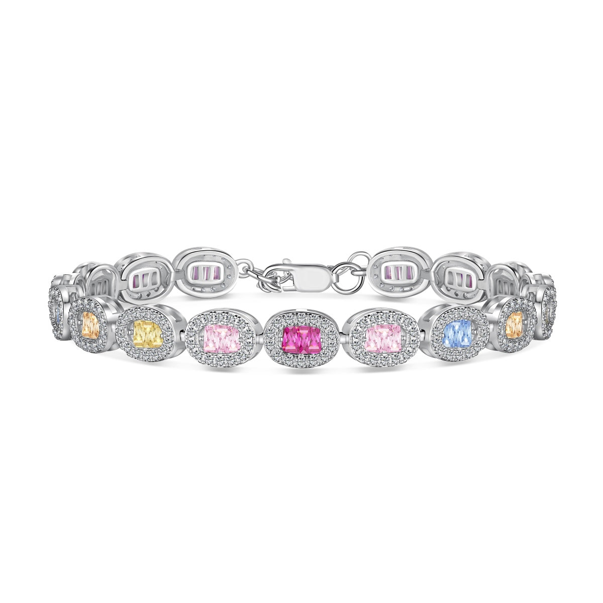 [Perla Lux]Exquisite Ornate Emerald Cut Daily Bracelet