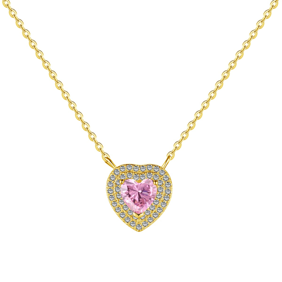 [Perla Lux]Exquisite Heart Shape Necklace