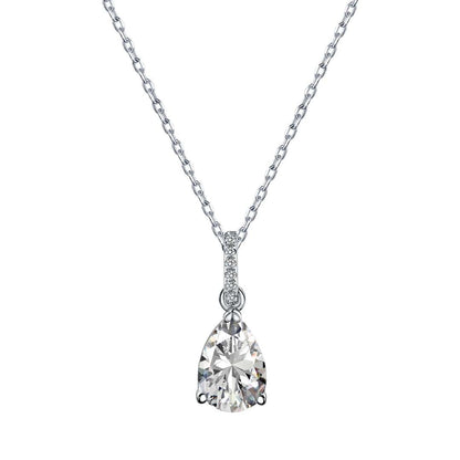 [Perla Lux]Delicate Water Drop Shape Fashion Necklace