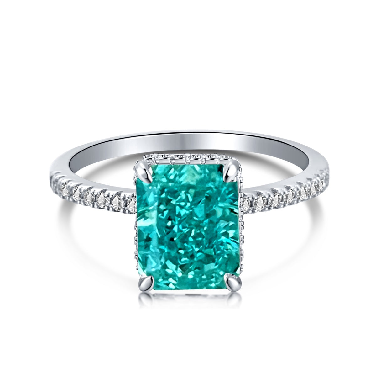 [Perla Lux]4.0 Carat Luxurious Engagement Ring