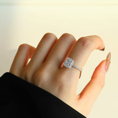 [Perla Lux]4.0 Carat Luxurious Engagement Ring
