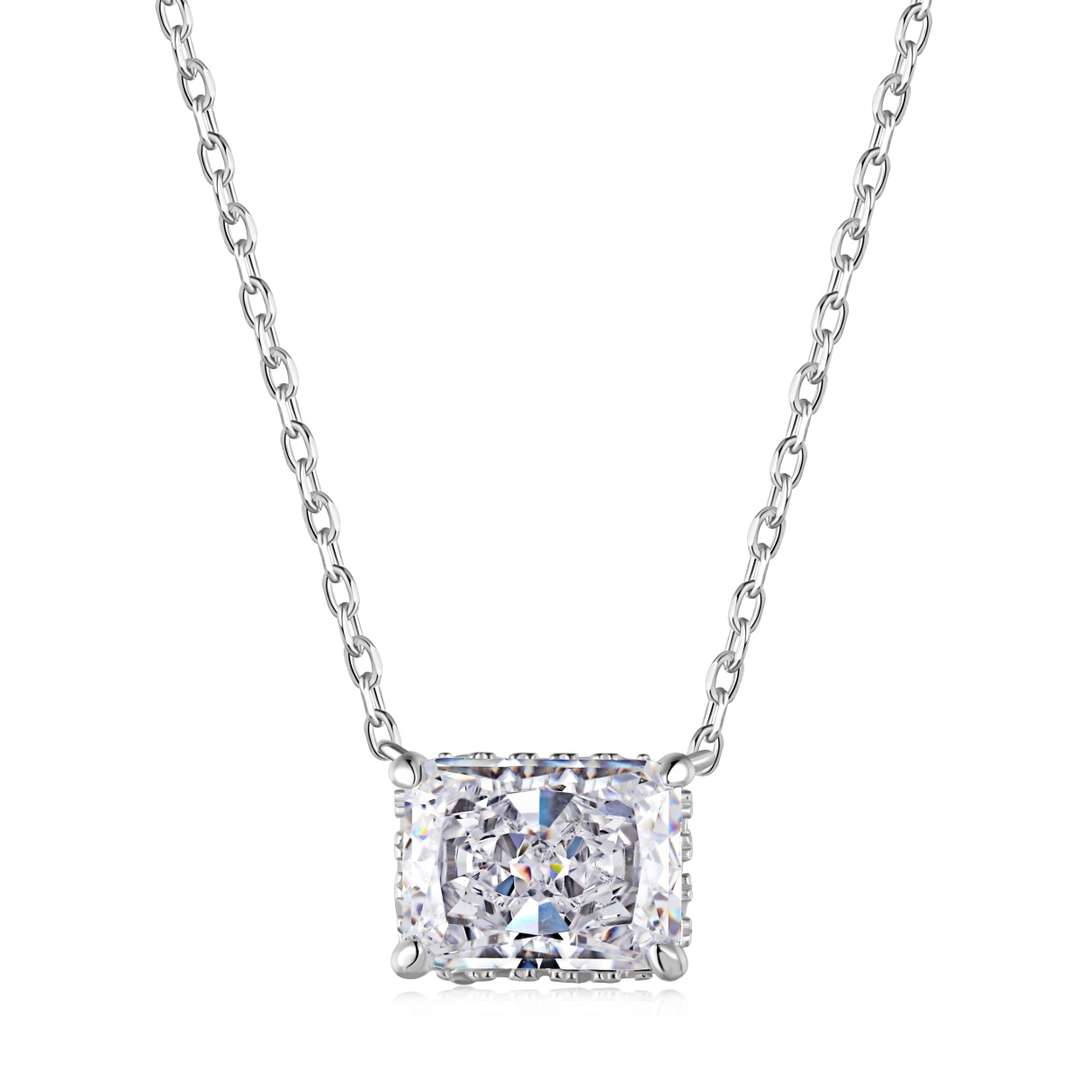 [Perla Lux]Luxurious Square Shape Colorful Necalack