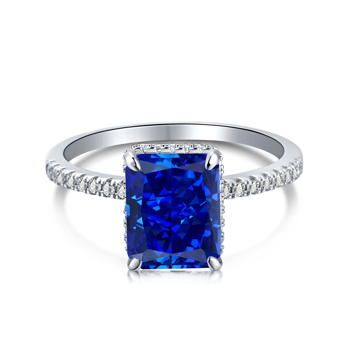 [Perla Lux]4.0 Carat Luxurious Engagement Ring