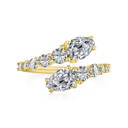 [Perla Lux]Delicate Lively Snake Shape Daily Ring