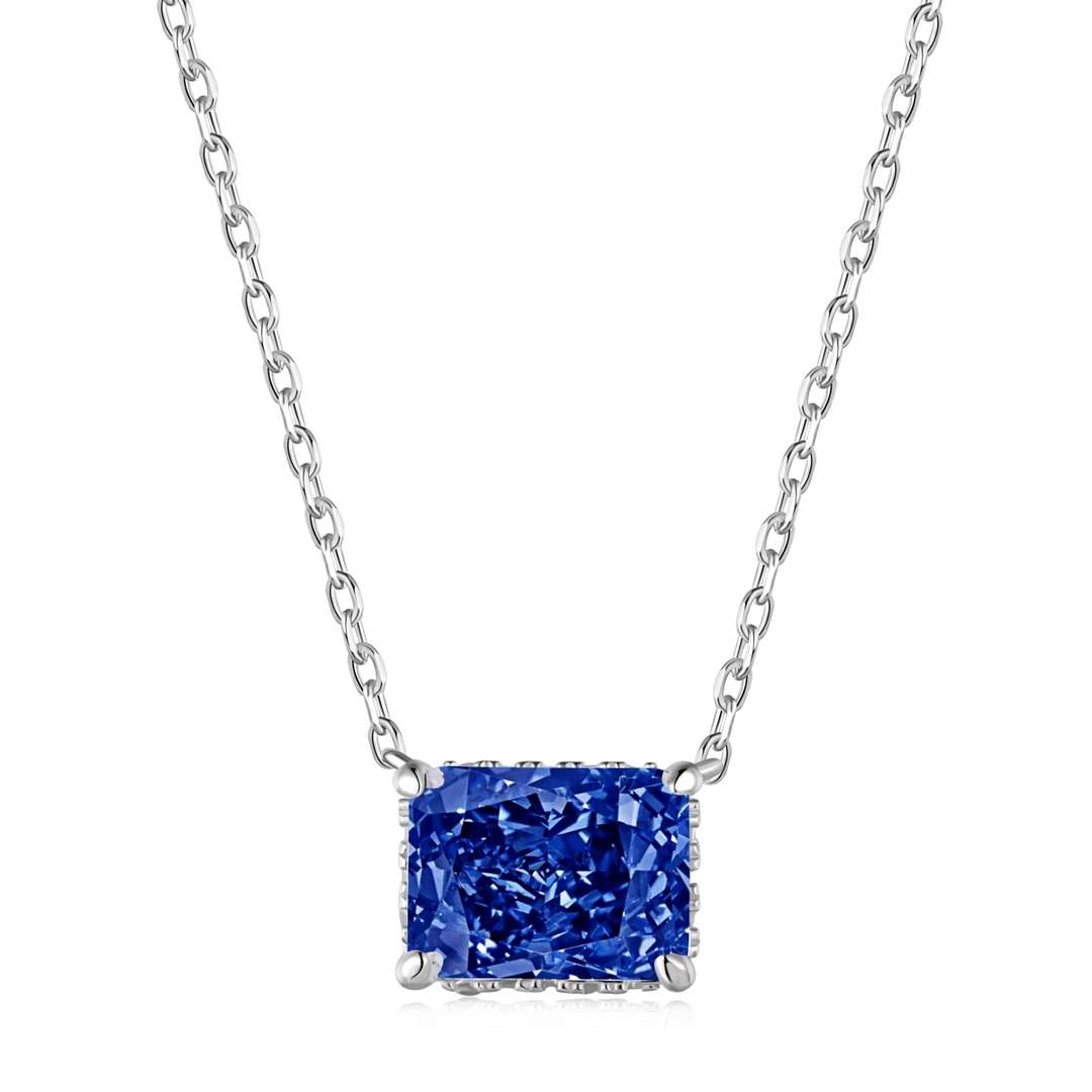 [Perla Lux]Luxurious Square Shape Colorful Necalack