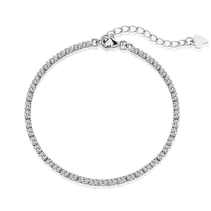 [Perla Lux]Elegant Emerald Cut Daily Bracelet