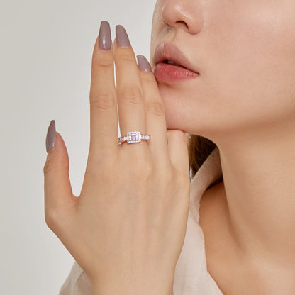 [Perla Lux]Exquisite Colorful Radiant Cut Party Ring