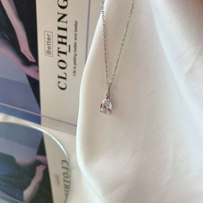 [Perla Lux]Delicate Water Drop Shape Fashion Necklace