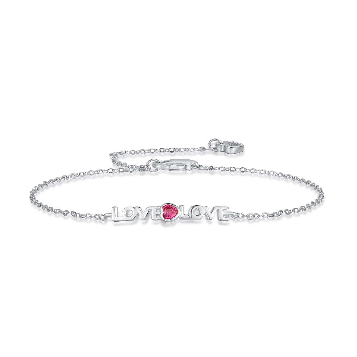 [Perla Lux]Romantic Heart Shape Lover Bracelet