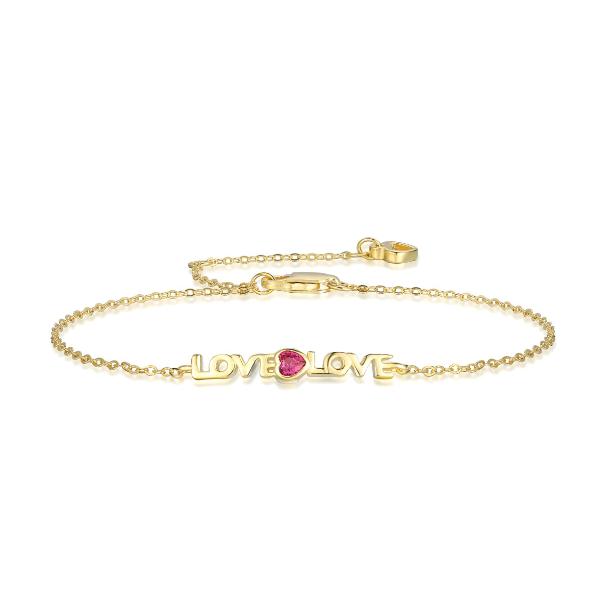 [Perla Lux]Romantic Heart Shape Lover Bracelet