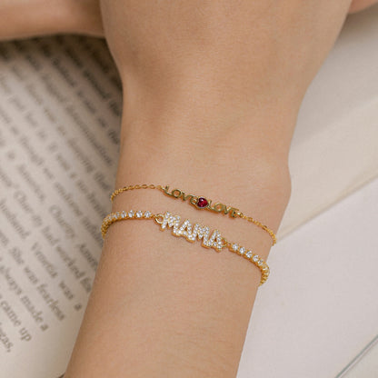 [Perla Lux]Romantic Heart Shape Lover Bracelet