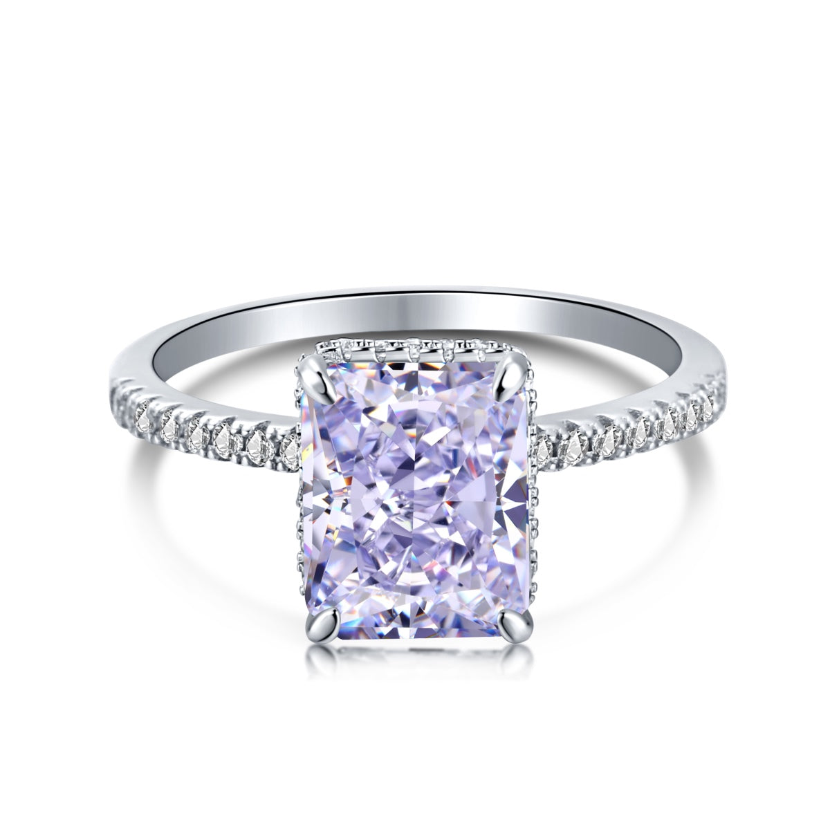[Perla Lux]4.0 Carat Luxurious Engagement Ring