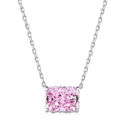 [Perla Lux]Luxurious Square Shape Colorful Necalack