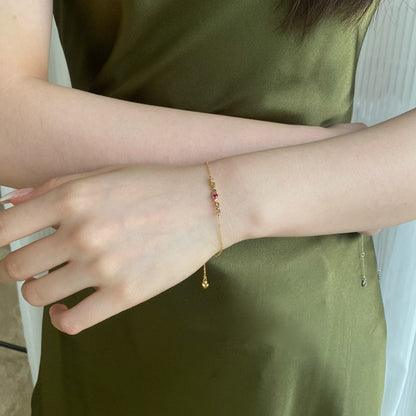 [Perla Lux]Romantic Heart Shape Lover Bracelet