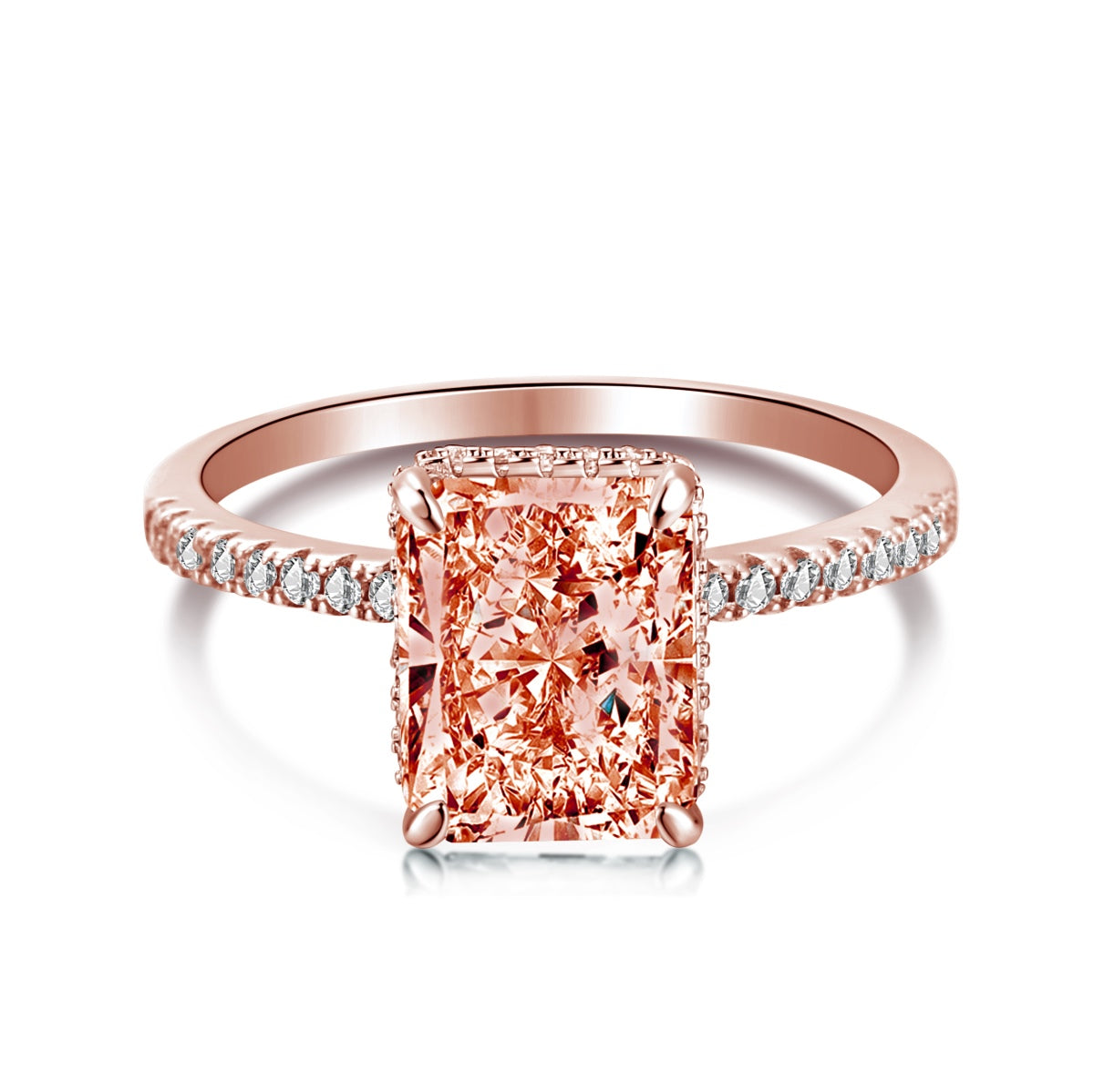 [Perla Lux]4.0 Carat Luxurious Engagement Ring