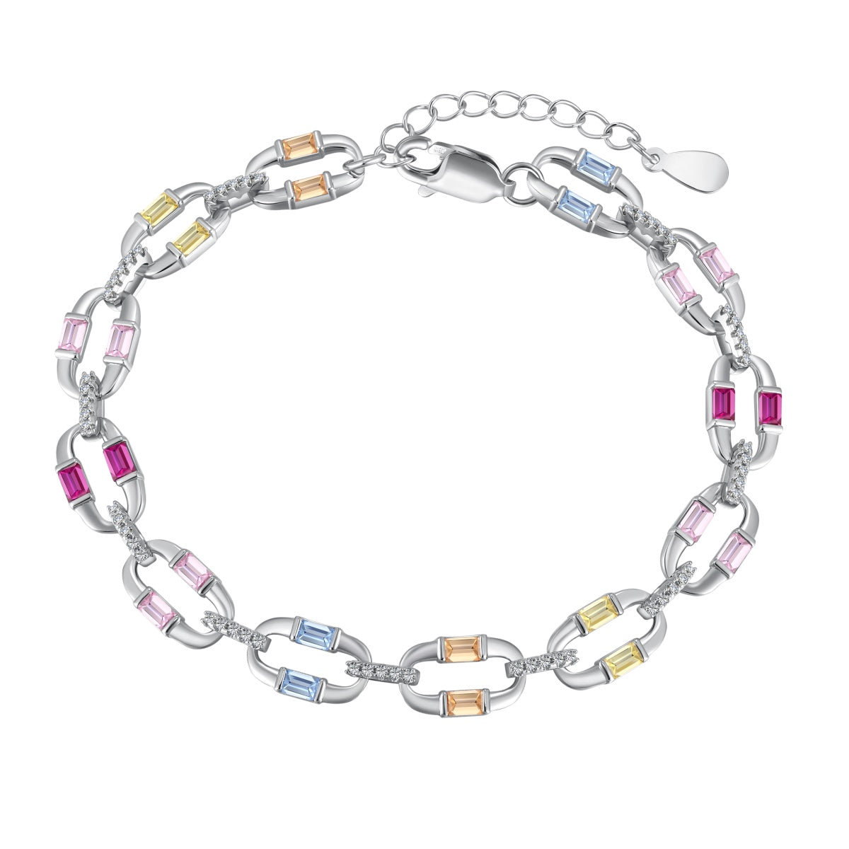 [Perla Lux]Dazzling Colorful Daily Bracelet