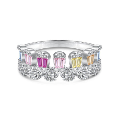 [Perla Lux]Gorgeous Radiant Cut Daily Ring