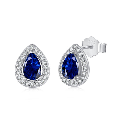 [Perla Lux]Luxurious Water Drop Shape Earrings