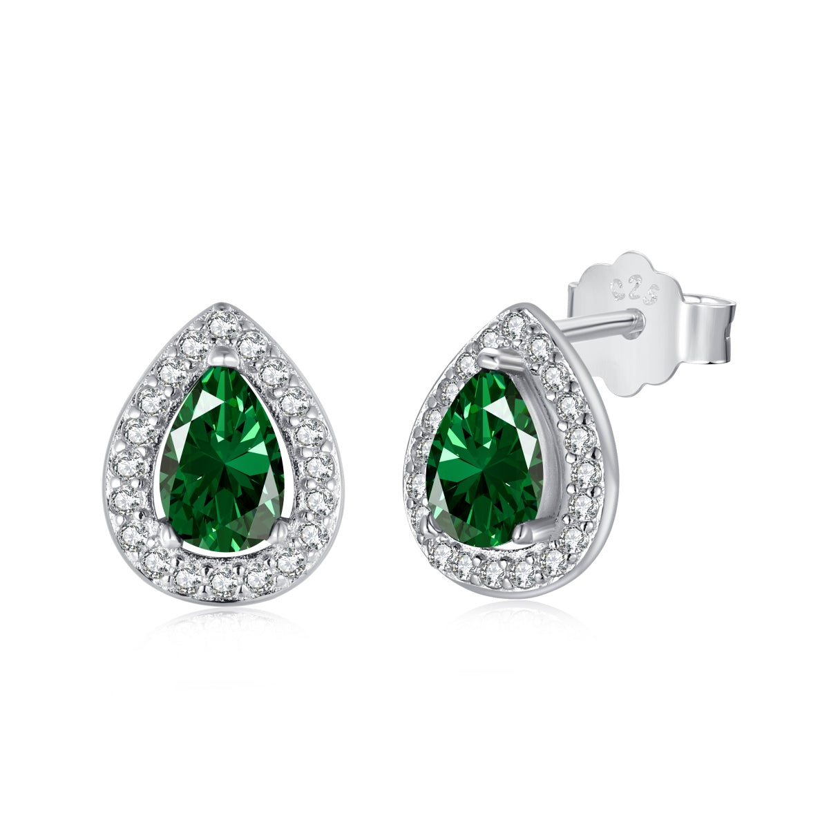 [Perla Lux]Luxurious Water Drop Shape Earrings