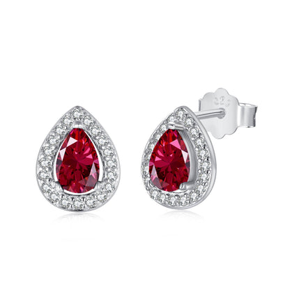 [Perla Lux]Luxurious Water Drop Shape Earrings