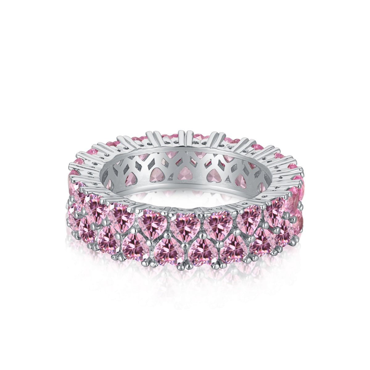 [Perla Lux]Sparkling Full Heart Ring