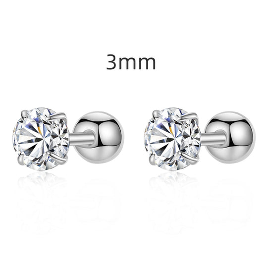 [Perla Lux]Unique U-Shaped Ear Bone Earrings