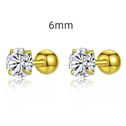 [Perla Lux]Unique U-Shaped Ear Bone Earrings