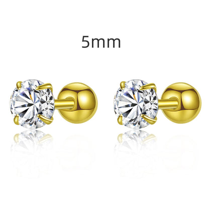 [Perla Lux]Unique U-Shaped Ear Bone Earrings