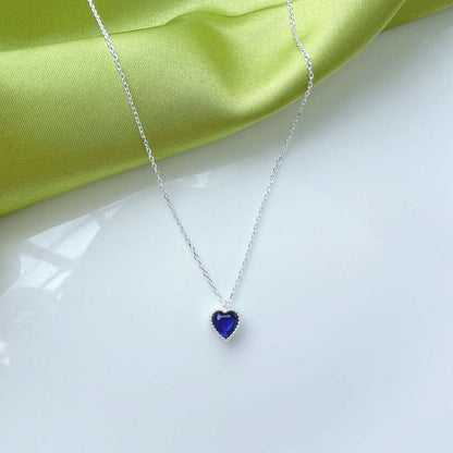 [Perla Lux]Ornate Heart Shape Necklace