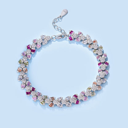 [Perla Lux]Dainty Exquisite Flower Shape Daily Bracelet