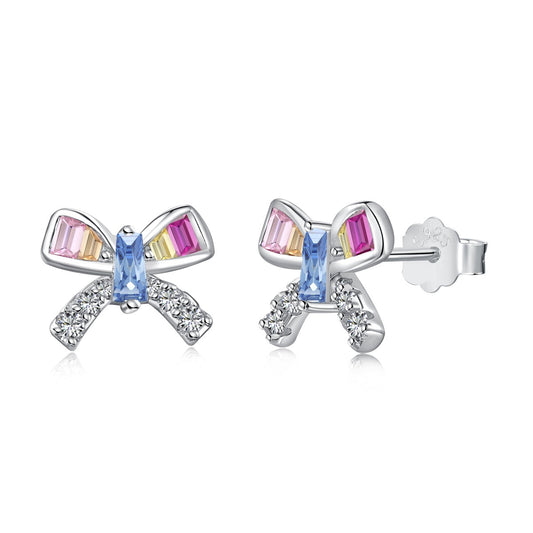 [Perla Lux]Ornate Butterfly Shape Daily Earrings