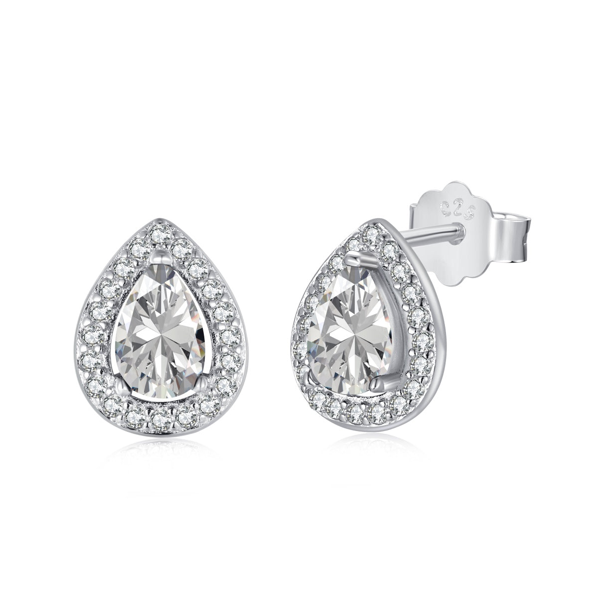 [Perla Lux]Luxurious Water Drop Shape Earrings