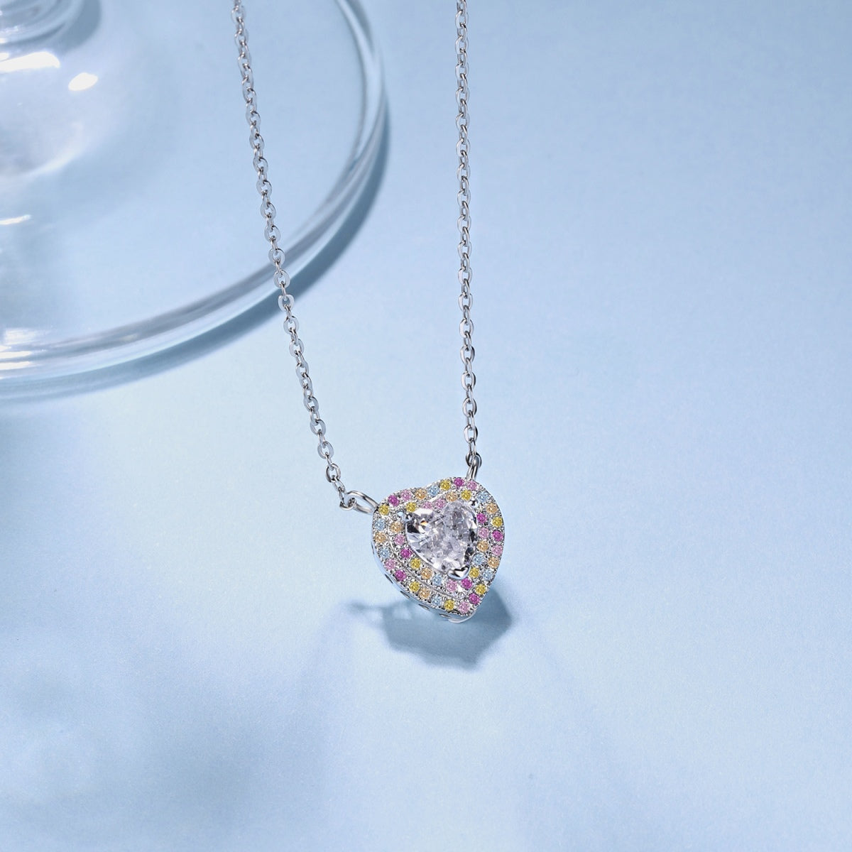 [Perla Lux]Exquisite Heart Shape Necklace