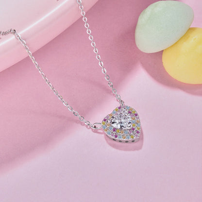 [Perla Lux]Exquisite Heart Shape Necklace