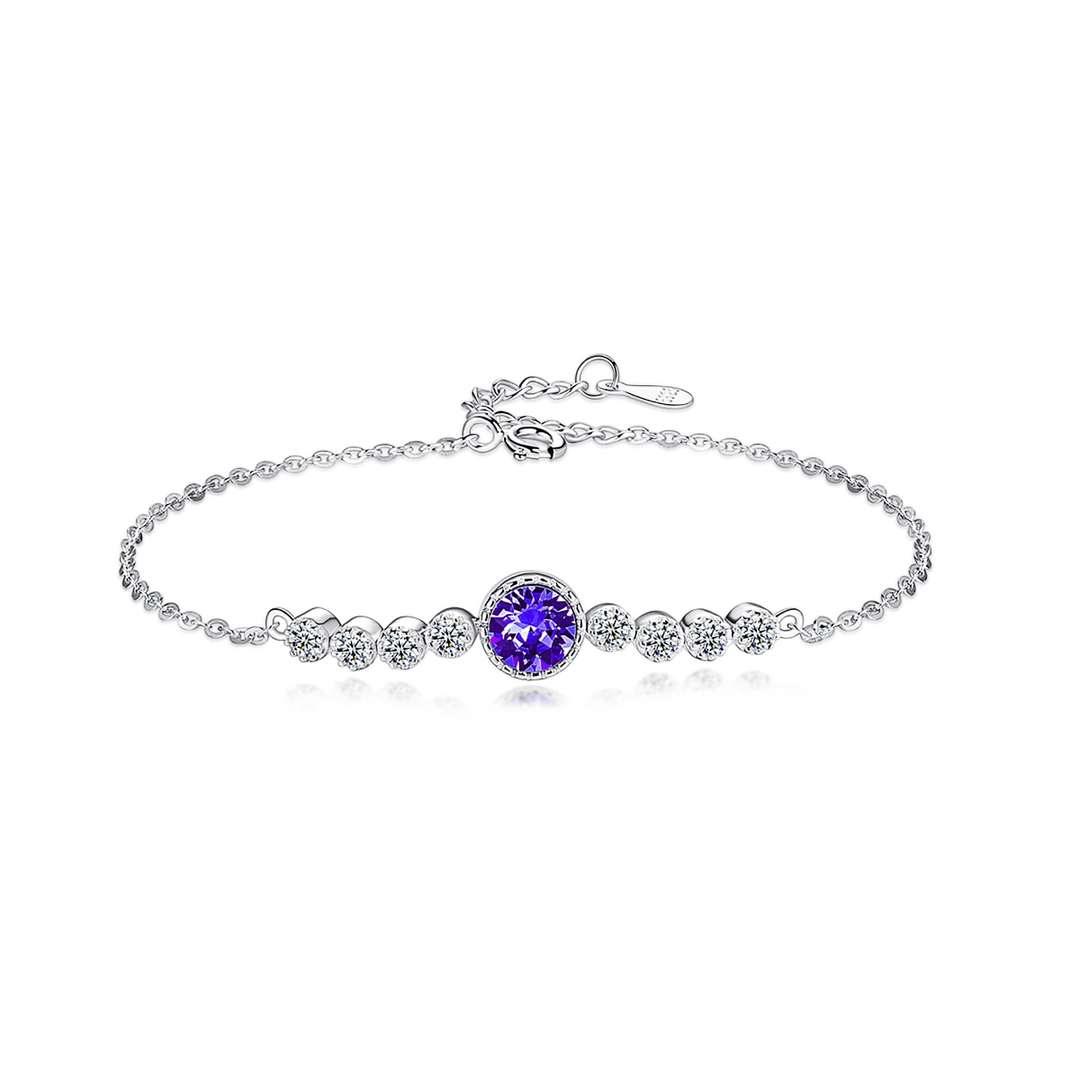 [Perla Lux]Luxurious Heart Of The Ocean Bracelet