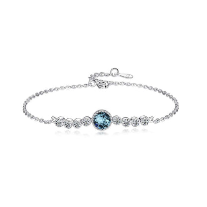 [Perla Lux]Luxurious Heart Of The Ocean Bracelet