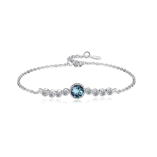 [Perla Lux]Luxurious Heart Of The Ocean Bracelet