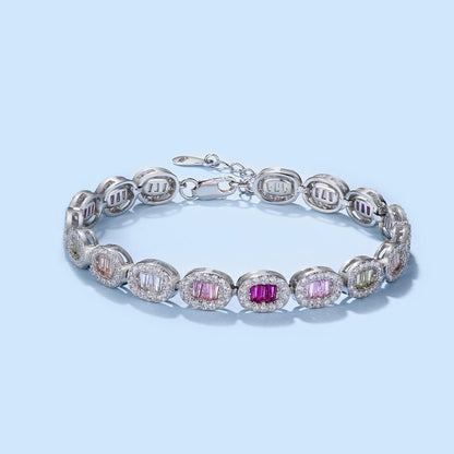 [Perla Lux]Exquisite Ornate Emerald Cut Daily Bracelet