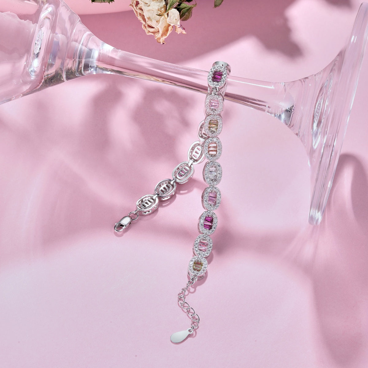 [Perla Lux]Exquisite Ornate Emerald Cut Daily Bracelet