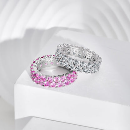 [Perla Lux]Sparkling Full Heart Ring