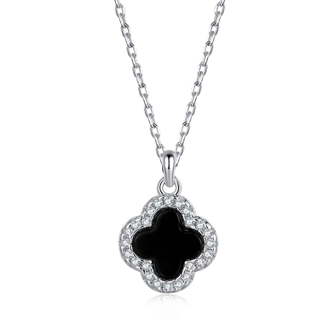 [Perla Lux]Dainty Flower Shape Necklace