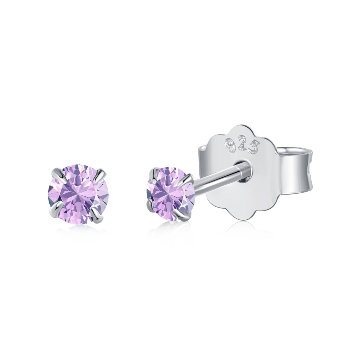 [Perla Lux]Delicate Solitaire Earrings
