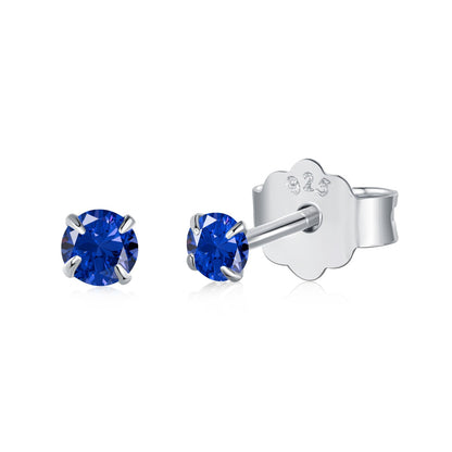 [Perla Lux]Delicate Solitaire Earrings