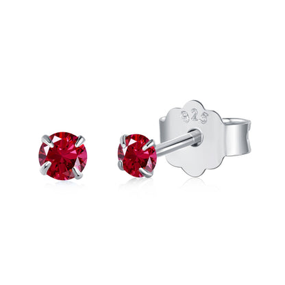 [Perla Lux]Delicate Solitaire Earrings